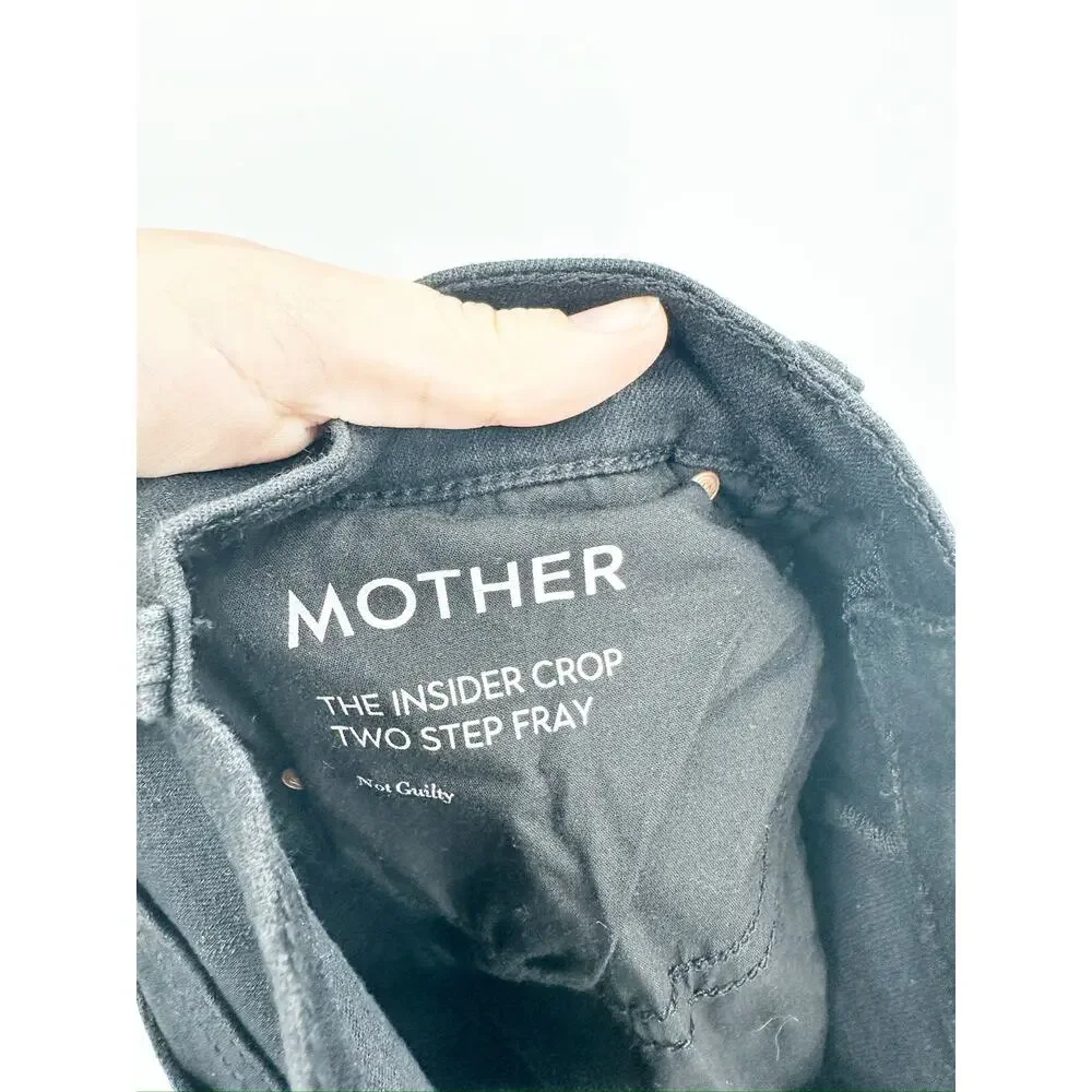 MOTHER The Insider Crop Step‎ Fray Not Guilty Size 29